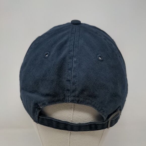 1 0F US Slideback Hat Blue OSFM Adjustable Embroidered Vented Holes KC Caps - Picture 5 of 8